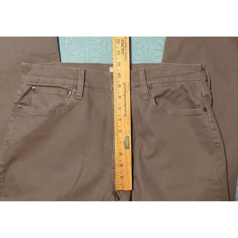 J. Crew Straight Fit Bergen 5 Pocket Denim Pant Mens 31x32 Balsam Bark Style 770